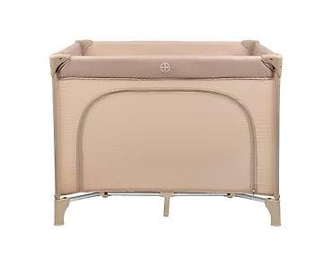 niski kreveti za decu: KIKKA BOO Prenosiva ogradica sa zipom ENJOY Bear – beige (Šifra: KKB5) — 1