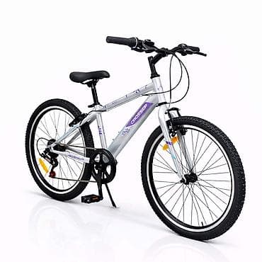 Dečiji bicikli: Dečija Bicikla Sport 24''/7 Siva – SM-2 Sportski dizajn za mlade — 3