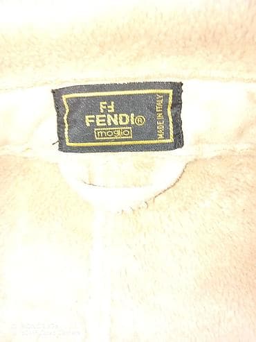 canada goose jakna cena: Ženski kaput od prirodne kože/ovčje kože (shearling), svetlobež boje — 2