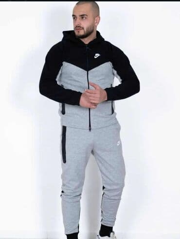 nike tech fleece trenerke komplet: Muška trenerka dostupna u tri varijante boja: maslinasto zelena sa — 3