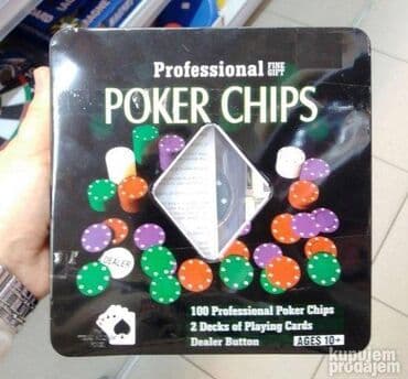 Društvene igre: Profesional Poker Chips 999 dinara IMA VISE KOMADA NA STANJU STANJE — 1