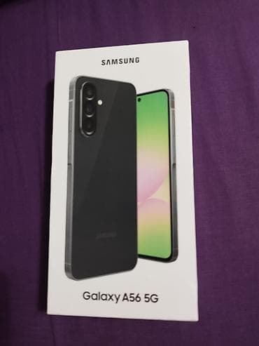 dvd lg 5.1: Samsung Galaxy A56 5G – crna boja - Ekran: veliki Infinity‑O displej — 2