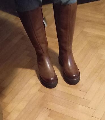 svecane haljine bele: Čizme, 39, bоја - Braon — 3