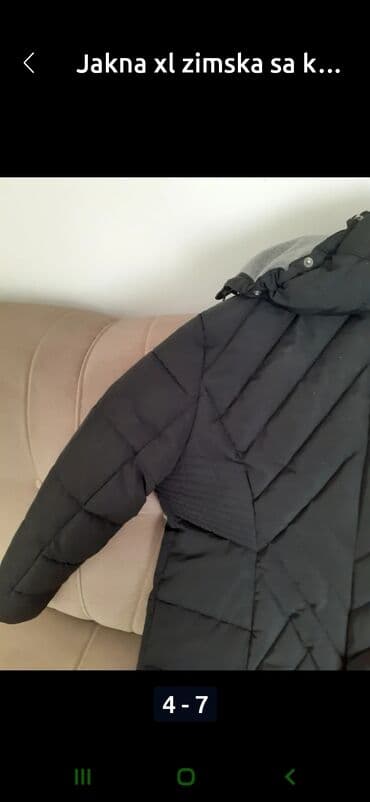 jakne sa prirodnim krznom: XL (EU 42), Single-colored, With lining — 3