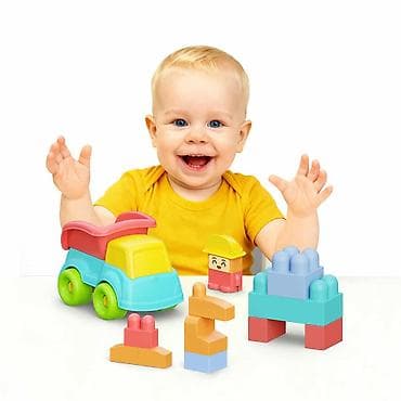 kamioni igracke: Meki konstrukcioni blokovi – Soft Bloki Blocks (24 delova) - — 5