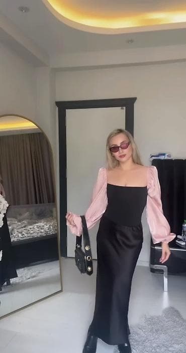 cetanje: ZARA “Princess” bodi - Model: elegantni bodi sa kontrastom materijala — 6