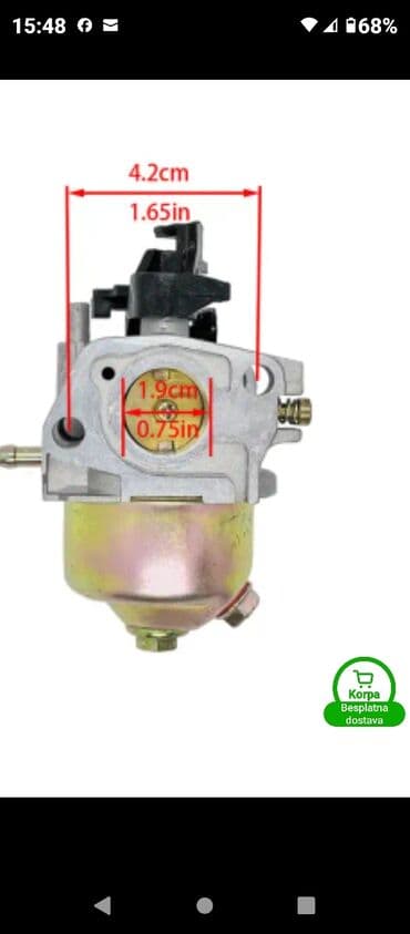 maska za varenje automatska: Karburator za benzinske motore malih mašina - Tip: klasični — 8