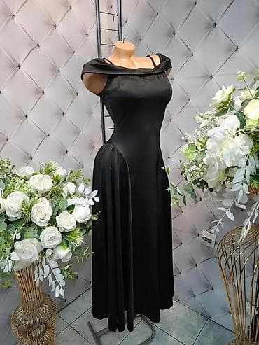 Haljine: Elegantna dugačaka večernja haljina - Model: duga haljina A-kroja sa — 3