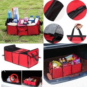 Organizer torba za gepek sa termos pregradom Idealno za