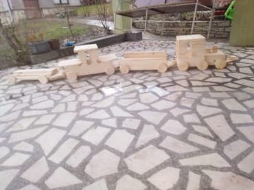 harmonika za decu igracka: ﻿Novo rucno napravljena vozic od cistog drveta. Bez igracaka. Ne — 1