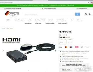 redmi 8 12: *** SUPER AKCIJA *** 1239 Automatski HDMI Switch Model: HDM 31 A - — 3