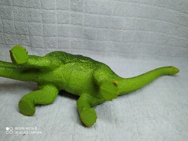 tommy hilfiger d: Zeleni dinosaurus38x19tvrda guma,rebrasta štampa — 4