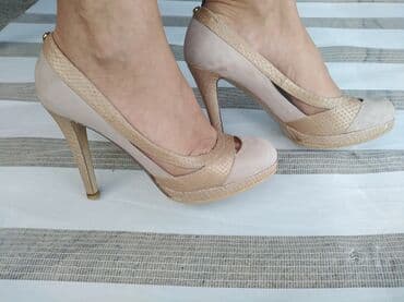 pantalone od vestacke koze: Pumps, Guess, 37 — 3