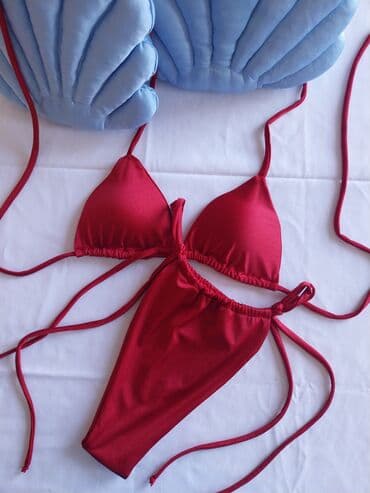 push up gacice: S, Lycra, Single-colored, color - Red — 2