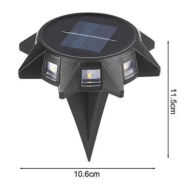 drzac za draperije: Solarna lampa- zvezda Savršeno osvetljenje za vaš vrt Unesite magiju u — 7