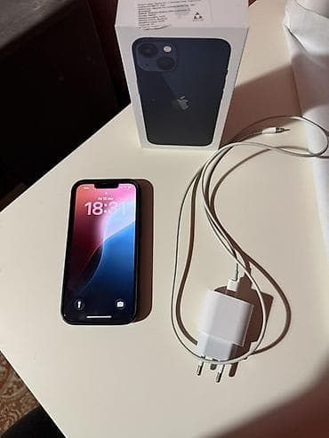 iphone 14 polovan: IPHONE 13 MIDNIGHT-HITNO IPHONE 13,128GB, 98% baterija, garancija do — 2