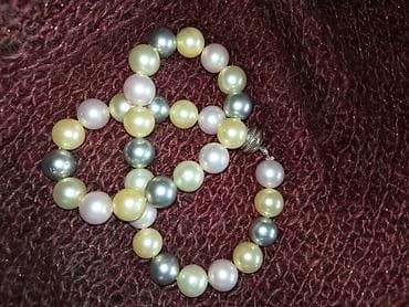 Biserna ogrlica, Materijal: Biser