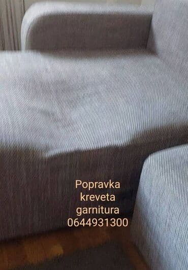 Usluge u domaćinstvu: Ušivanje parotina Mebla štofa.garnitura i kreveta Moguc rad na licu — 2