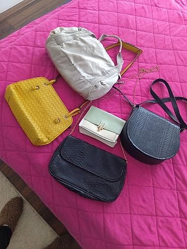 Torbe: Ženske torbe – set više modela - Crna elegantna pismo-torba sa — 2