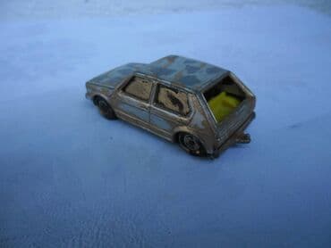 sila sve epizode sa prevodom na srpski: Siku VW Golf I 7,5 cm.sivi,zabrljan zlatnom bojom — 3