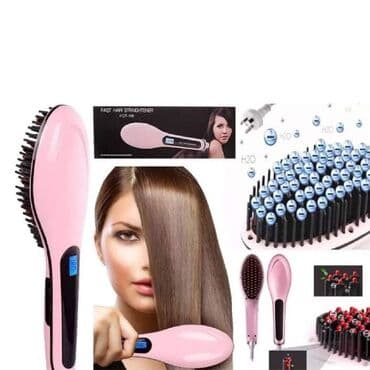 Električne četke za kosu: Četka za ravnanje kose pegla za kosu HAIR STRAIGHTENER HQT-906 Sa — 3