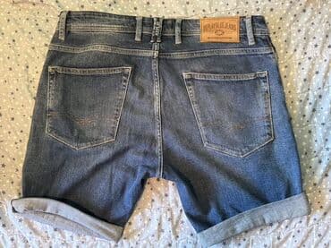 muske helanke za zimu: Shorts, XL (EU 54), Replus, color - Blue, Jeans — 6