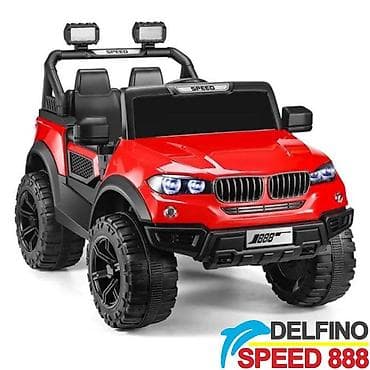 Džip na akumulator Delfino SPEED 888 BM – crveni Šifra proizvoda