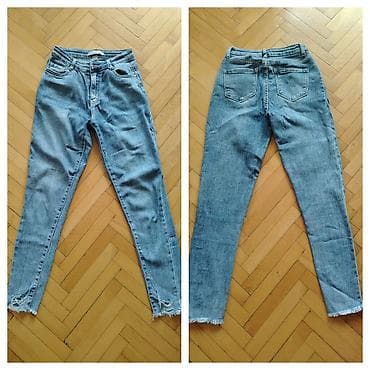 plan ishrane cena: Polovne ocuvane farmerke. Velicina XS/S.Cena za 1 kom je 500 din, sva — 3