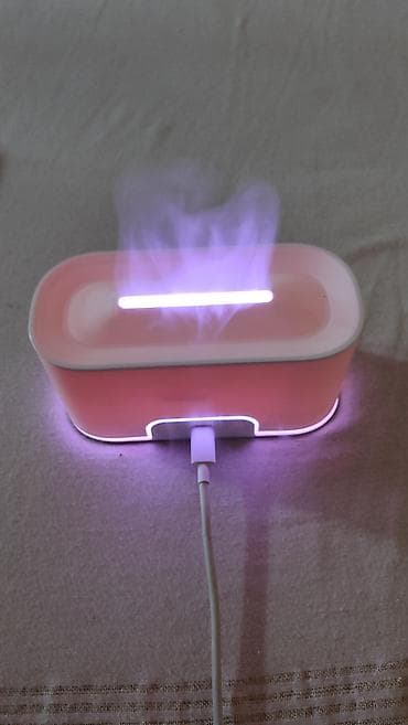 masina za pravljenje paste: Aroma difuzor i ovlaživač vazduha sa efektom plamena - Kompaktan — 6