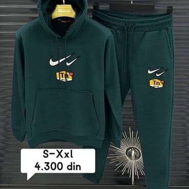 tn bijele: Komplet, S, Nike, bоја - Svetloplava — 3