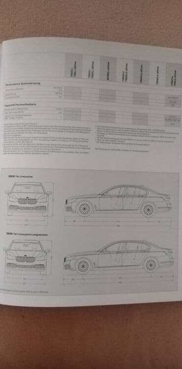 stripovi online: Prospekt BMW seria 7,74 str. meke korice, 2017,prosireni A4. nem — 9