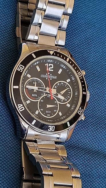 samsung satovi cena: Muški ručni sat Chronostar – sportsko‑elegantni hronograf - Kućište — 6
