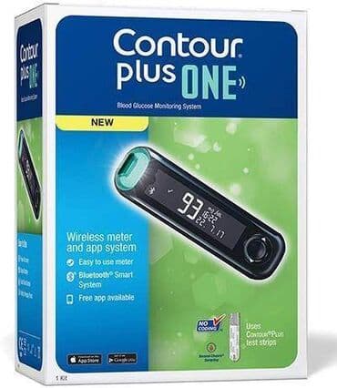 Medicinski proizvodi: Aparat za merenje secera BAYER Contour Plus ONE Set sadrži: • aparat — 1