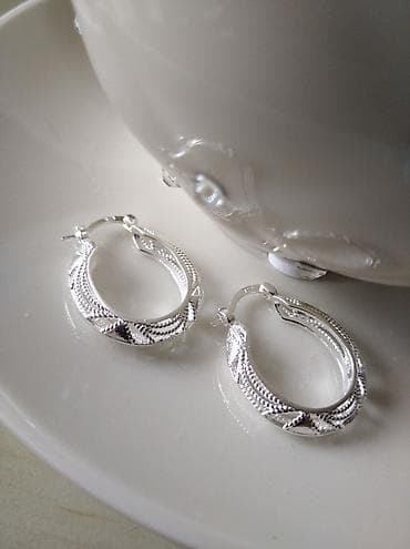 sjajne helanke: Minđuše zig 925 – srebro - Materijal: srebro 925 (žig 925) - Model — 4