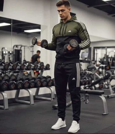 lacoste komplet trenerke: Komplet, Adidas, bоја - Šareno, Likra — 3