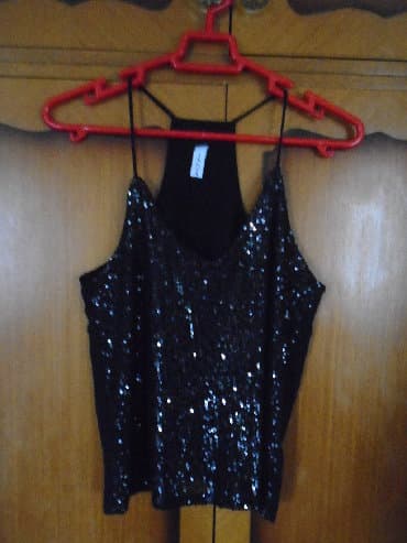 crop top c a: S (EU 36), Single-colored, color - Black — 4