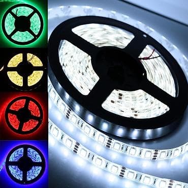 Led traka 5050-10m. RGB najača u Srbiji Paket sadrži: dva kotura po