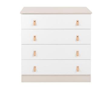 Komode i ormarići: KikkaBoo drvena komoda Elon Beige – elegantna i funkcionalna komoda za — 2