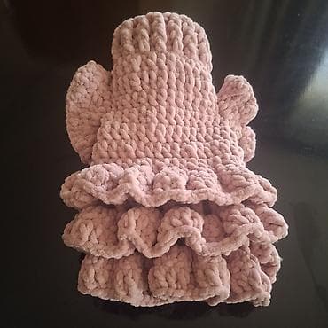 Sweatpants: Džemperak za psa – ručno pleten, nežno ružičaste boje, od meke — 5