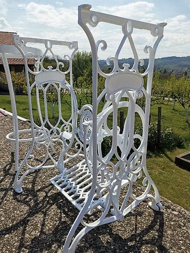 forma ideale kompjuterski sto: Kovano gvožđe set sto i stolice prelepo Vi dovršavate po svojoj — 4