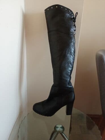 bajkerske čizme: High boots, 38 — 1