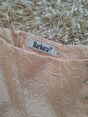 plisirana crna suknja: S (EU 36) — 4