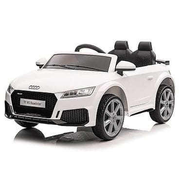 čizme martinke original: Audi TT RS – Licencirani dečiji automobil na akumulator, beli (12V) — 1