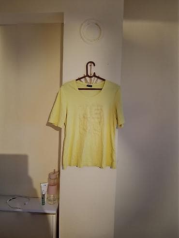 stranger things majica pull and bear: Ženska majica kratkih rukava – svetložuta - Boja: pastelno/limun žuta — 1