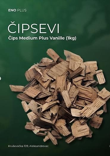 tramboline na naduvavanje: Čipsevi za vino i Rakiju – ENO PLUS 1KG Specijalno selektovani drveni — 1