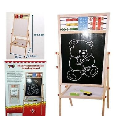 ikea deda mraz: Velika dvostrana školska tabla edukativna igračka. Okreće se i sa — 7