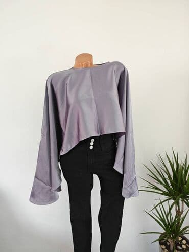 Swimsuits: Shein 🌼 Nova elegantna saten bluza Veličina S-M Za sve informacije i — 3