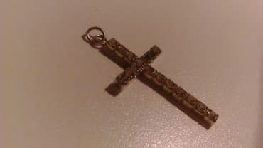 srebrna ogrlica sa krsticem: Material: Silver, New — 3