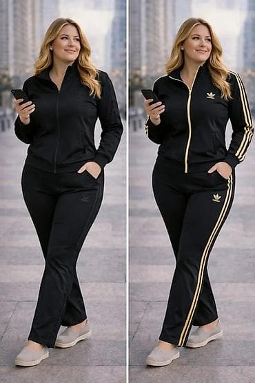 mango kompleti: Ženski adidas trenerka komplet – gornji deo + donji deo - Model — 2