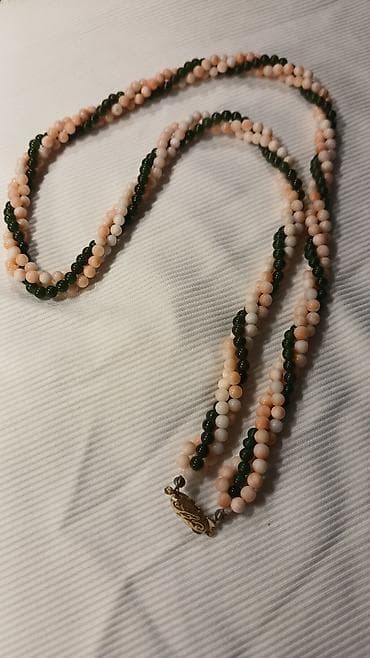 svecane ogrlice: Ogrlica sa perlama – trostruki uvrnuti niz - Dizajn: tri spiralno — 1